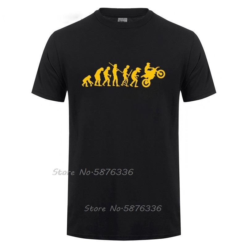 

Funny Birthday Gift For Men Dad Father Husband Boyfriend Guys Motorcycle Ape To Evolution Human Riding Motorbike TShirt T Shirt 4XL