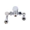 Copper Electric Water Heater Mixing Valve Surface Mounted U Bend Cold Hot Switch Shower Tap Water Inlet Universal Parts