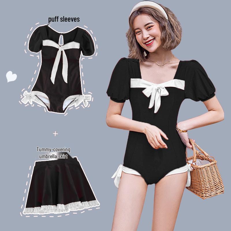 

Милый женский купальник-двойка в японском стиле - Сексуальный и сказочный, с дизайном, собирающим грудь One Size Wholesale