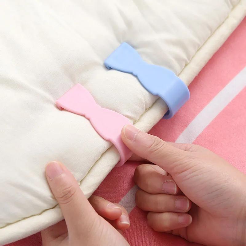 10Pcs/Lot Bed Sheet Clips Bed Cover Holder Fastener Mattress Non-slip Gripper for Bed Sheet Multifunction Clothes Pegs cama