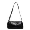 Color Solid Simple Large Capacity Women Casual Shoulder Bag For Daily Use