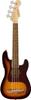 Ukulele Bas Fullerton Precision Ceviz Kaplumbağa Kabuğu Sunburst Yumuşak Çantalı Bass® Uke, Klavye, Pickguard, 3 Renkli