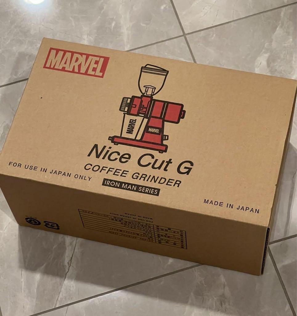 Kalita Nice Cut G Black Panther Coffee Mill, BP 61130, Made in Japan