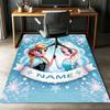 Custom Name Elsa Printed Carpet,Rug for Office Chair Living Room Bedroom Kitchen Room Decor Gifts.