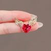 Cute love angel wings brooch high sense niche women's clothes accessories pin suit corsage accessories