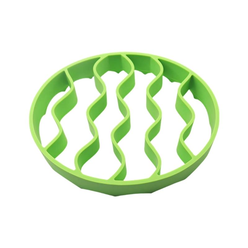 Silicone Open Rack Insert for Slow Cooker Use, Pot Bottom Lift Support for Soup, Porridge and Braised Dish Cooking Meal Use