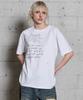 HOODHOOD Three Alien Damaged Short Sleeve T-Shirt White Ver. 2