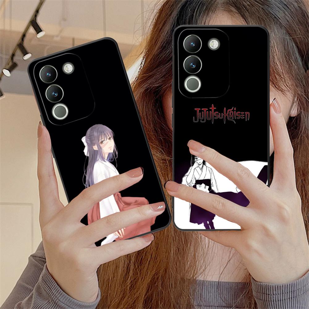 JJK Utahime Iori Matte TPU Mobile Phone Case for VIVO V60 V50 V40 V30 V29 V27 V25 V23 Pro Lite 5G Colorful Printing Cover