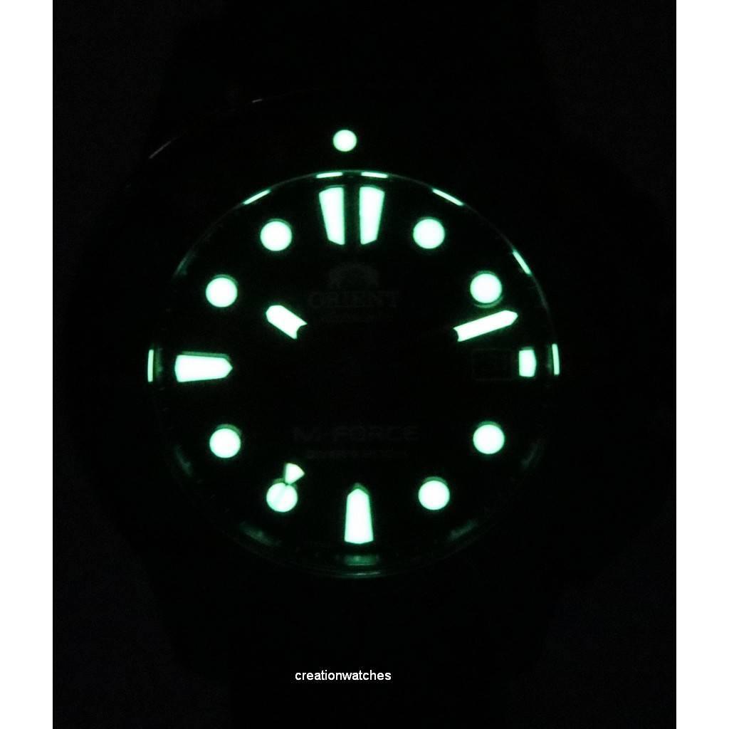 Orient M-Force Limited Edition Red Dial Automatic Divers RA-AC0L09R00B 200M Mens Watch