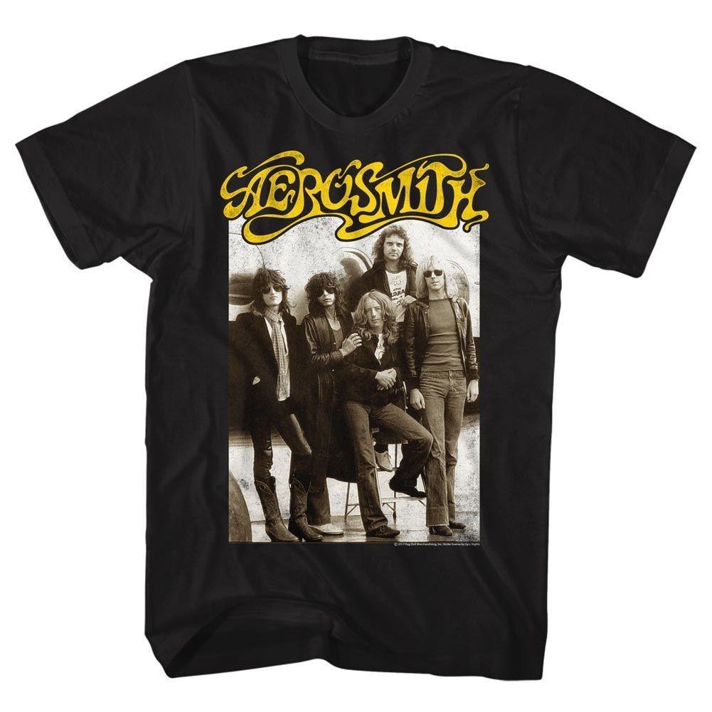 Aerosmith Aeroplane T-Shirt_Black XXXXL