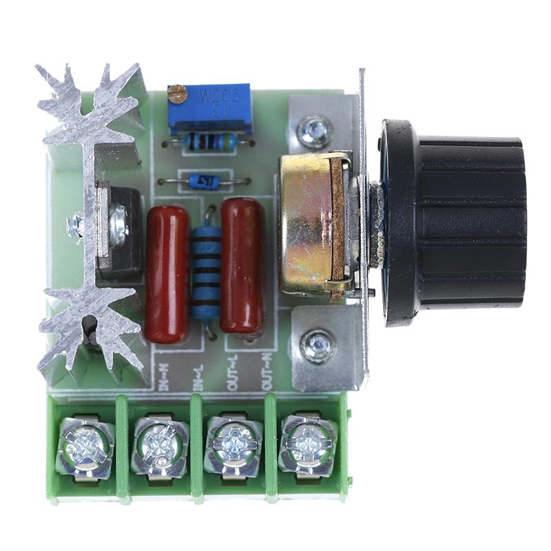 2000W Speed Controller Adjustable Scr Motor Speed Regulator Governor