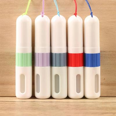 2 en 1 Bâtonnets Inhalateurs Nasaux Vides Fenêtre Visuelle Flacon Huile Essentielle Diffuseur d'Arôme Tubes Inhalateurs d'Aromathérapie Nasale Contenant