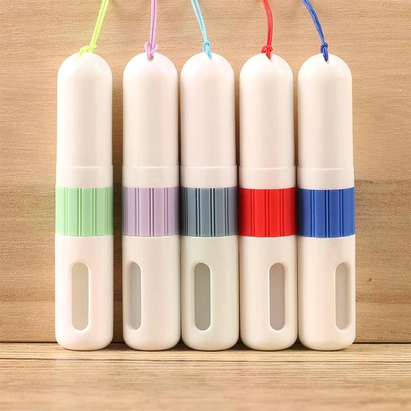 2 In 1 Inalatori Nasali Vuoti con Finestra Visiva Flacone per Oli Essenziali Diffusore di Aroma Tubi Contenitore per Inalatori Nasali Aromaterapici