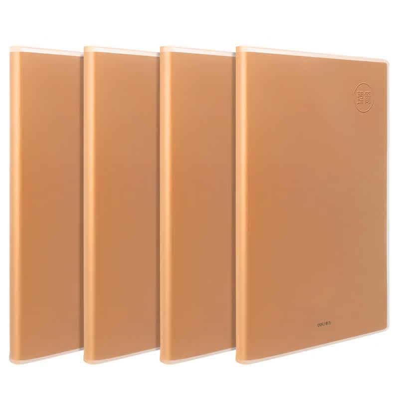 Deli 16K Simple Series Notebook, 80 Sheets