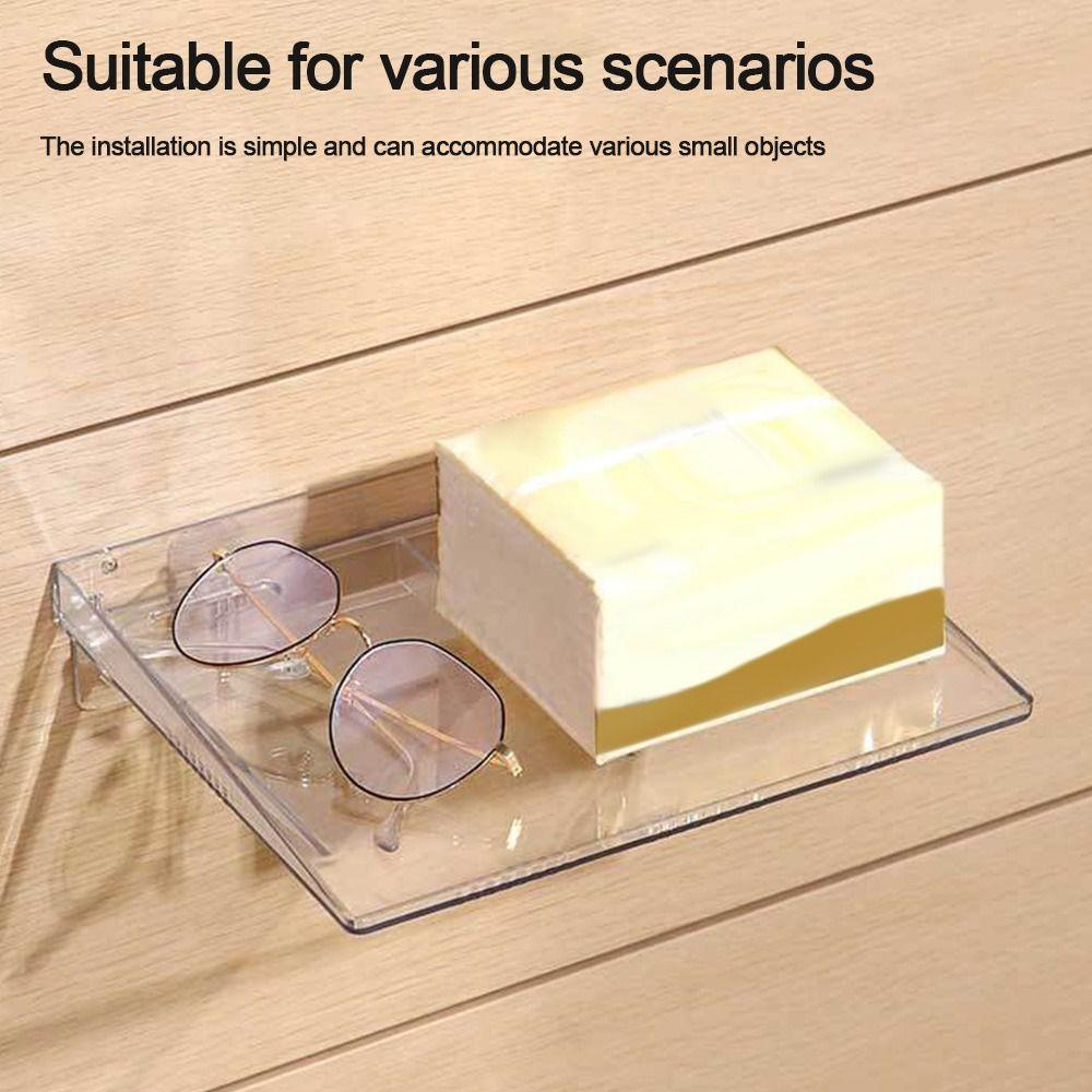 2 buc Raft de depozitare cu economie de spațiu Organizator de dulap montat pe perete Baie Bucătărie Cameră Suport