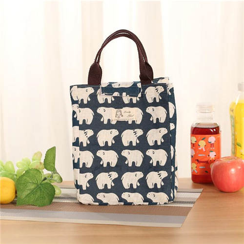 Lightweight Lunch Box Women Girl Cooler Carryall Lunch Carryall Insulation Package Insulated Thermal Food Picnic Carryalls Pouch for Kids Children