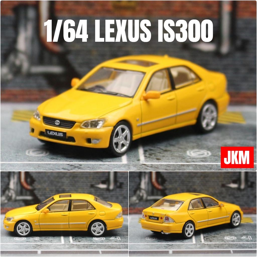 1/64 Lexus IS300 Sedan Miniature Model JKM 1:64 Premium Toy Car Vehicle Free Wheels Diecast Zinc Alloy Metal Collection Gift Boy
