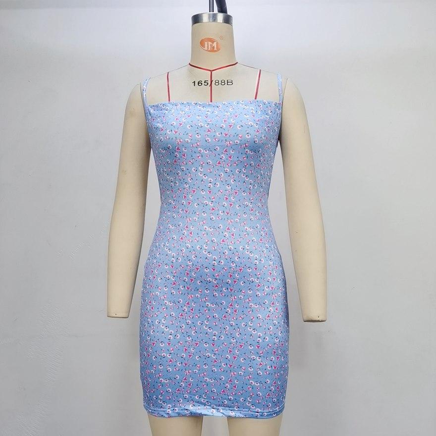 

Платье на подтяжках Сексуальное облегающее Короткая юбка Платье нового стиля Женская юбка L синий