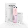 Tragbarer Dental-Wasserflosser, Munddusche, wiederaufladbarer USB-Wasserflosser, Zahnstocher, 4 Aufsätze, 220 ml, Mundspülmaschine