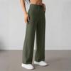 Women's High Waist Straight Leg Pants, Comfortable Casual Trousers for Everyday Wear