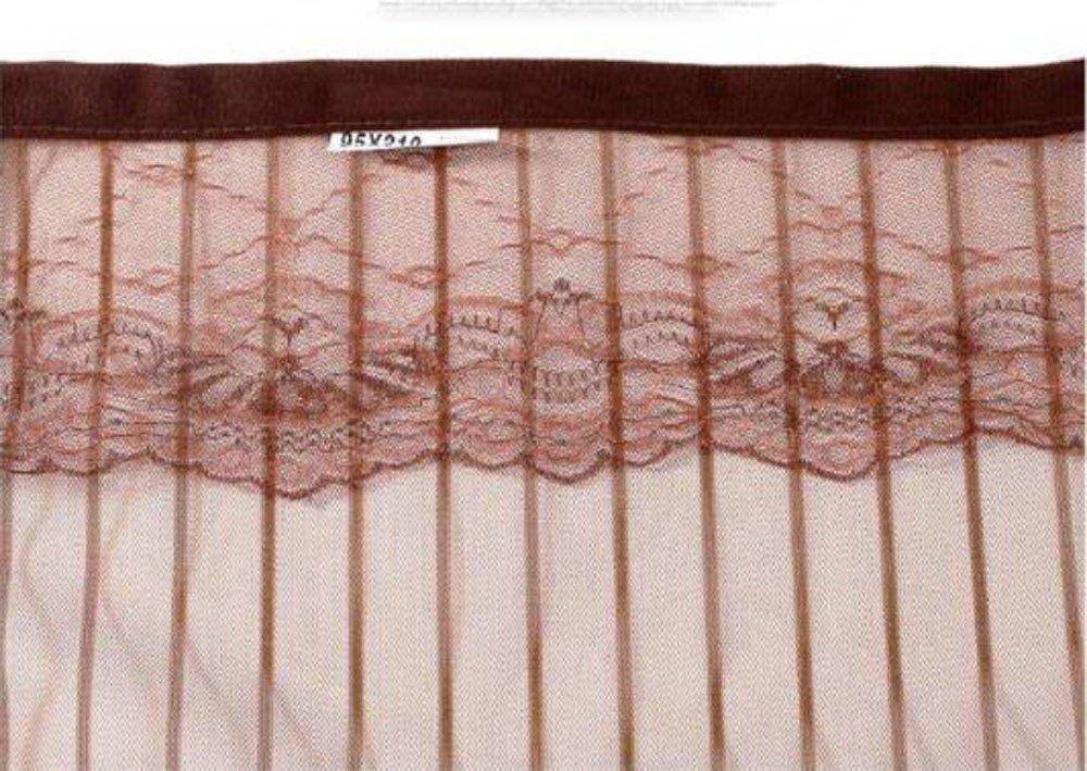 HJ Screen Entrance Room Divider Insect Mosquito for Back and Brown Door, Curtain, Curtain, Retractable, Insulated, Repellent, Repellent, Eco-Friendly,