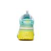 New LiNing Badfive 3 Cushioning, Slip Resistant, And Abrasion Resistant Mid Top Basketball Shoes Men's White Green Yellow ABFT005-9