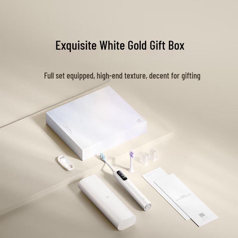 

Xiaomi Mijia Sonic Electric Toothbrush Pro Platinum Gift Set CN plug (adapter included)