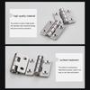 High Quality Thicken Stainless Steel Flag Shape Detachable Hinge For Aluminum Doors Bathroom Door Bathroom Removable Hinge