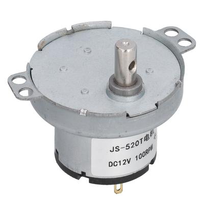 100 U/min Synchronmotor Hohes Drehmoment Elektrischer Mikro-Drehzahlreduktionsgetriebemotor DC 12V