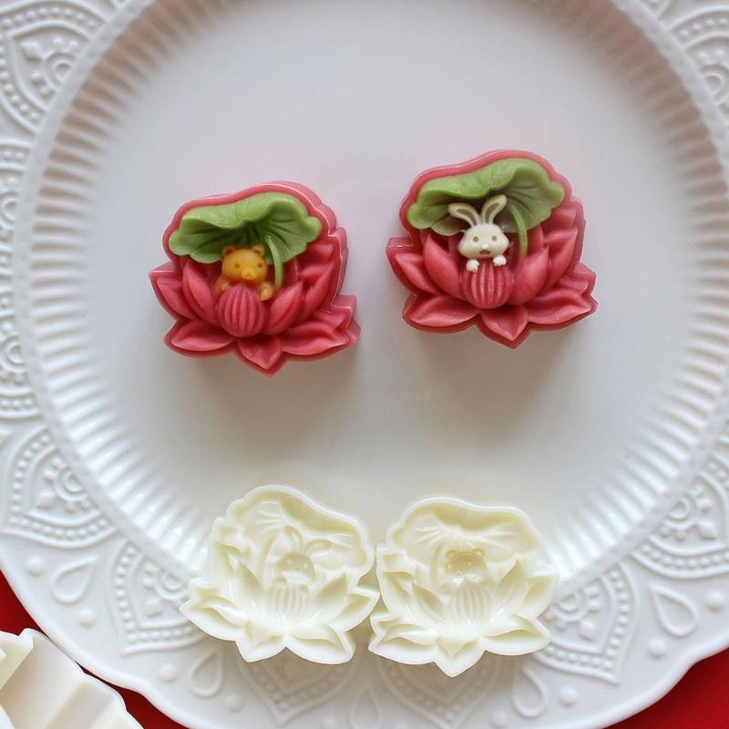 Professional 50g 75g Mooncakes Maker Mould Set Effective Plastic Baking Utensils For Cakes Pastries And Snacks