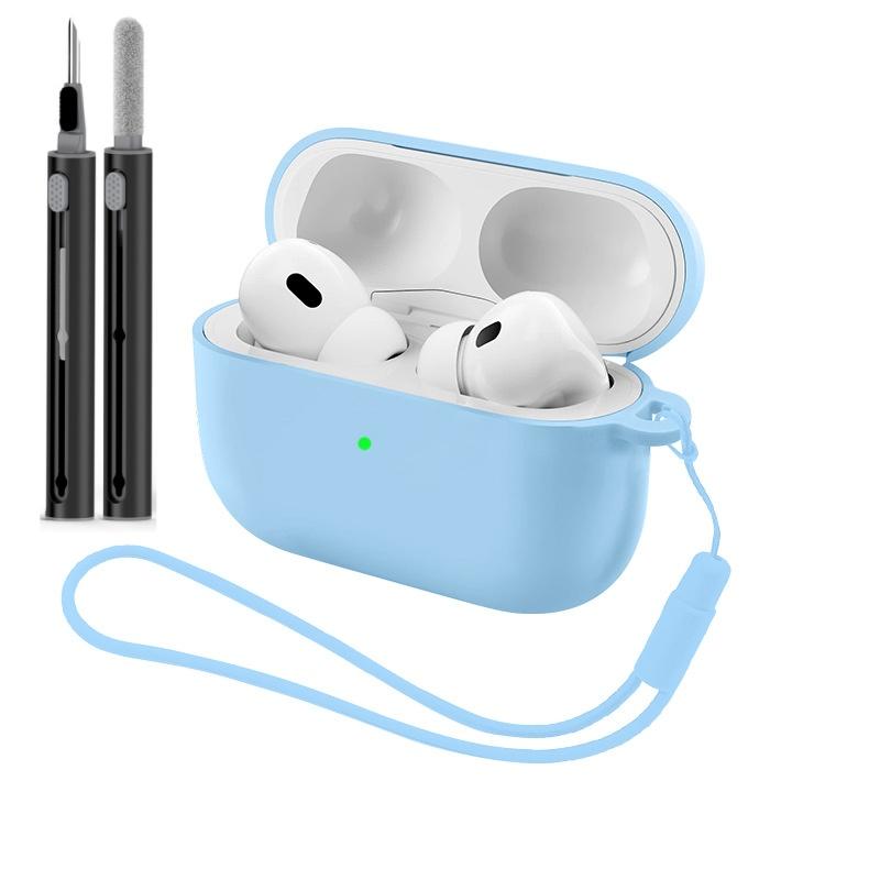 (2026 New) for AirPods Pro 3 Soft Silicone Case Cover For AirPods Pro 3rd Generation Shockproof Protector Case with Cleaner Kit