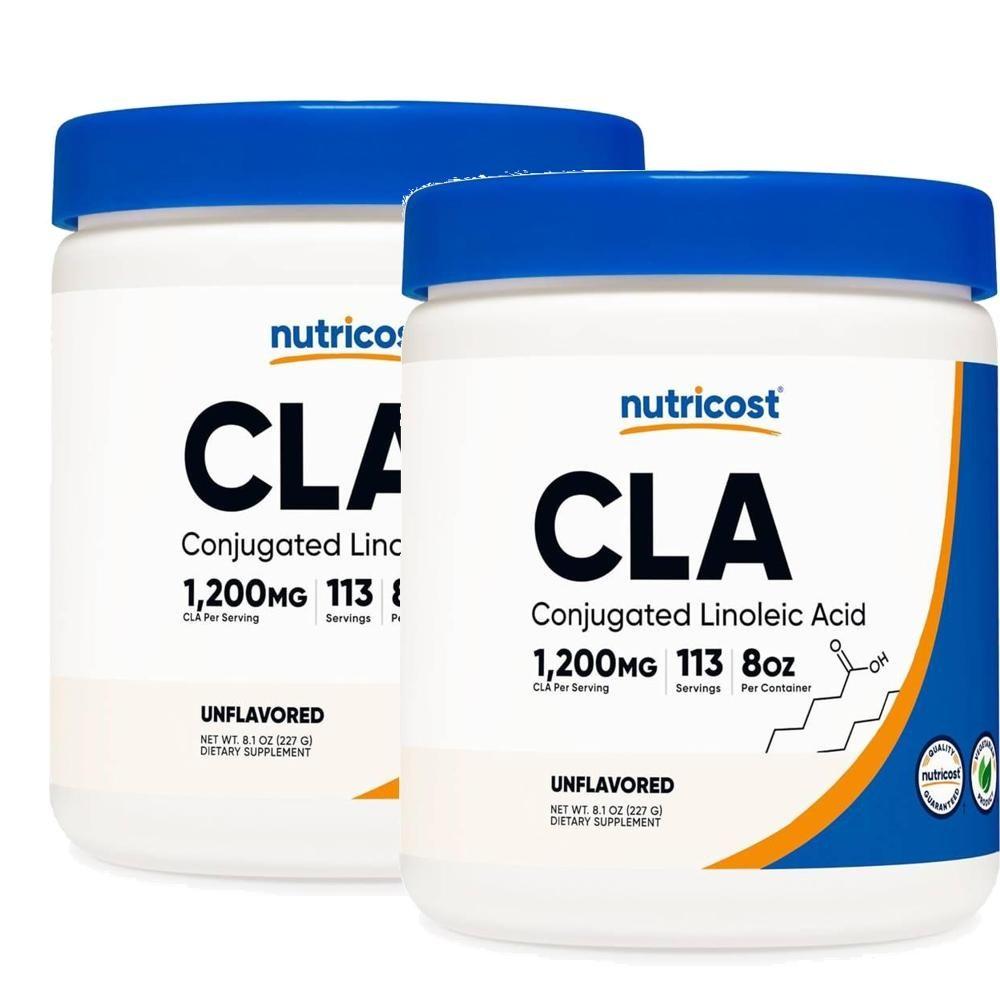 Nutricost Conjugated Linoleic Acid 1200mg Powder 227g 2 pcs Ingredients: may be subject to change at the manufacturer’s | 227g 2 pcs