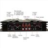 5800W Power AMP RMS Amplifier Car Subwoofer 4 Channel Amplifer High Power Car Bridgeable Amplifier