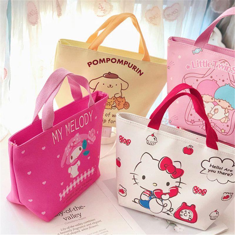Stylish Kuromi Lunch Bag Insulated Thermal Cool Food Storage Bag For School And Picnic Adventures