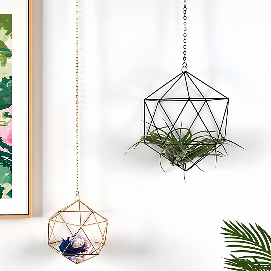 Nordic Geometric Flower Stand Air Plant Pot Wedding Decor Ornament