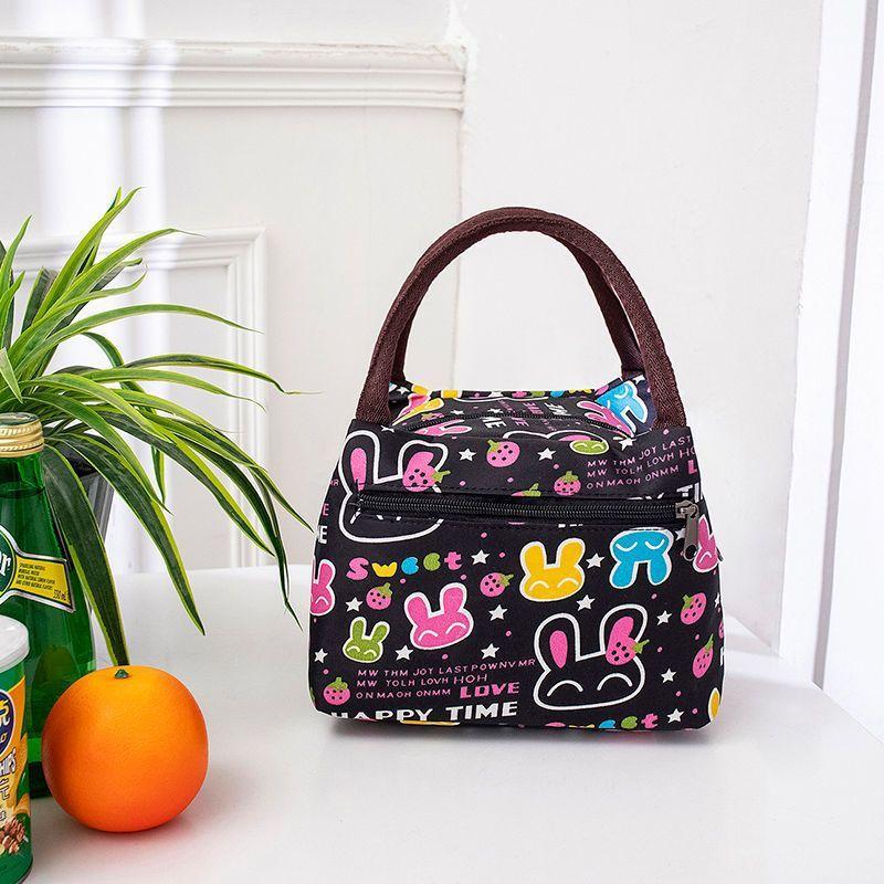 Polyester Lunch Bag With Insulated Design For School And Work Use