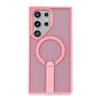 Samsung S26ultra magnetic suction bracket mobile phone case is suitable for S25 honeycomb breathable heat dissipation mesh shell A16 skin feeling