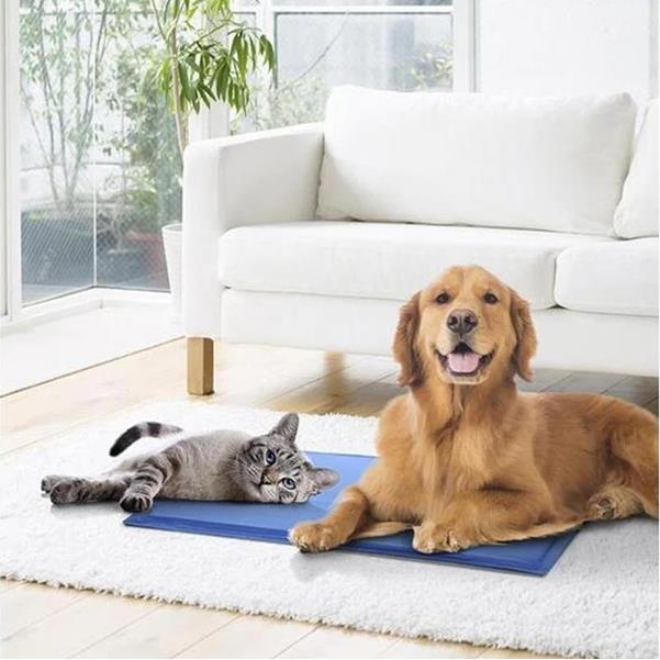 Cooling Mat for Dogs and Cats, Waterproof Gel Bed, Large, L 65x50 cm