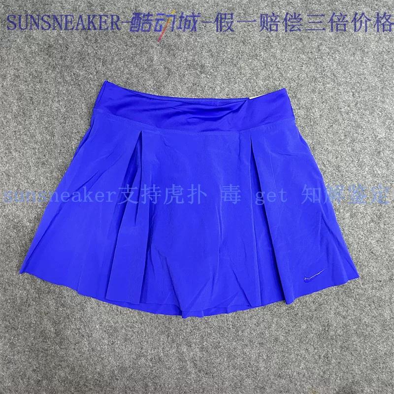 Nike Court Women s Tennis Skirt Anti-Exposure Sports Casual Quick-Drying Breathable Pleated Short Skirt Dd0351 S