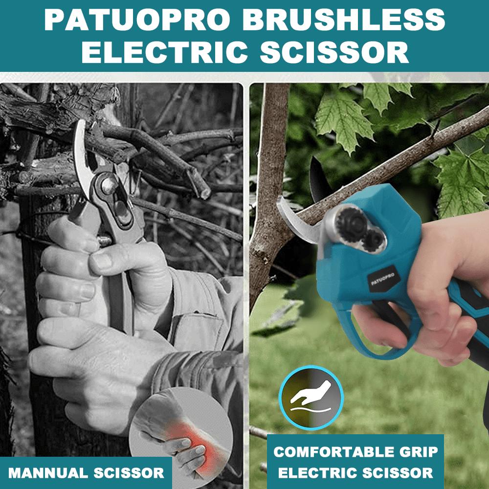 30MM Cordless Brushless Electric Pruning Shear Tree Bonsai Pruner Branches Cutter Power Tool For Makita 18V Battery(No Battery)
