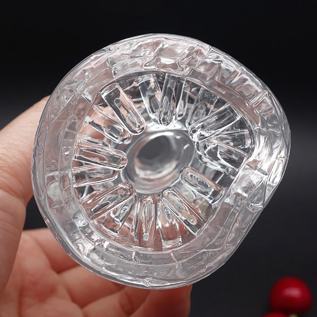 Orirya Reusable Penetrating Adult Toy for Masturbation Tool Type Onahole, Transparent, Washable, Type, Men, - Five-Stage, Penetrating, Double-Screw