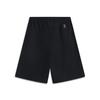 Li Ning X League Of Legends Collaboration Sports Minimalist Solid Color Lace-Up Casual Shorts Men Shorts Black AKSV157-3