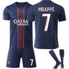 25-26 Paris Main Old Model Number Home Football Jersey for Kids and Adults MBAPPÉ #7