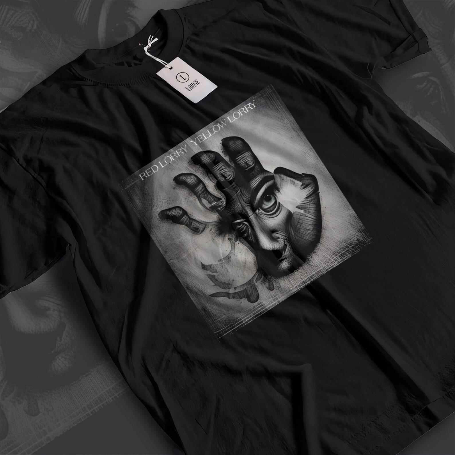 Red Lorry Yellow Lorry Shirt | 80s Post-Punk Goth Band Tee | Leeds Darkwave Graphic T-Shirt | Industrial Rock Music Merch XL