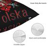 Symbols of Poland Pillowcases  Funny Pillow Case For Sofa Home Decoration Square Pillow Cover