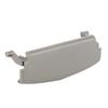Car Center Console Armrest Box Cover Buckle Button Lid Accessory Fits for A4 B6 2002 2007Gray