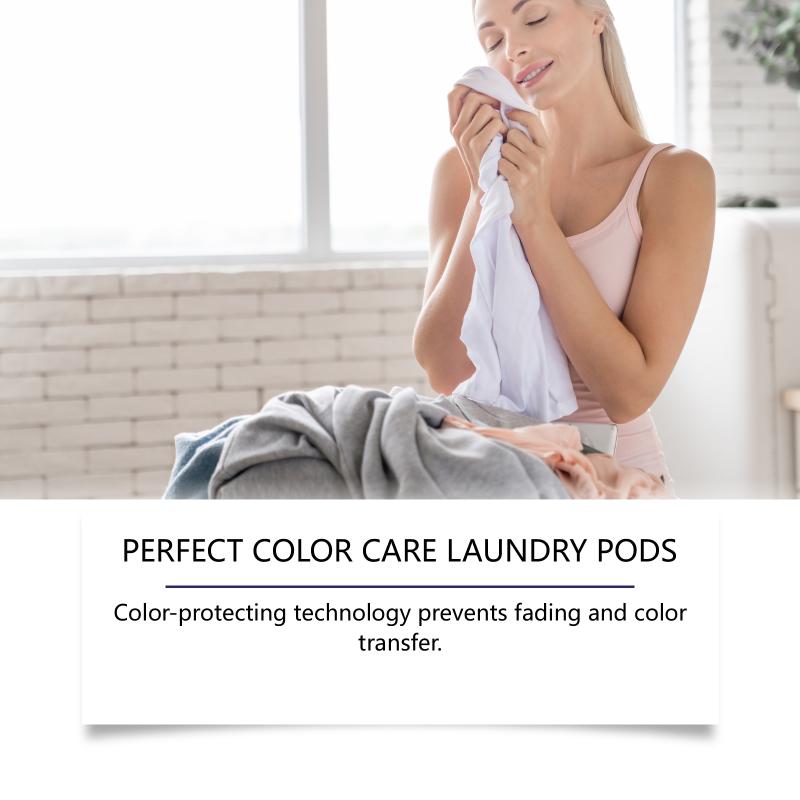 Jue Fish Fabric Care Pods - Laundry Detergent, Color Protecting, Anti-Staining, Stain Removing, And Odor Eliminating 1pcs