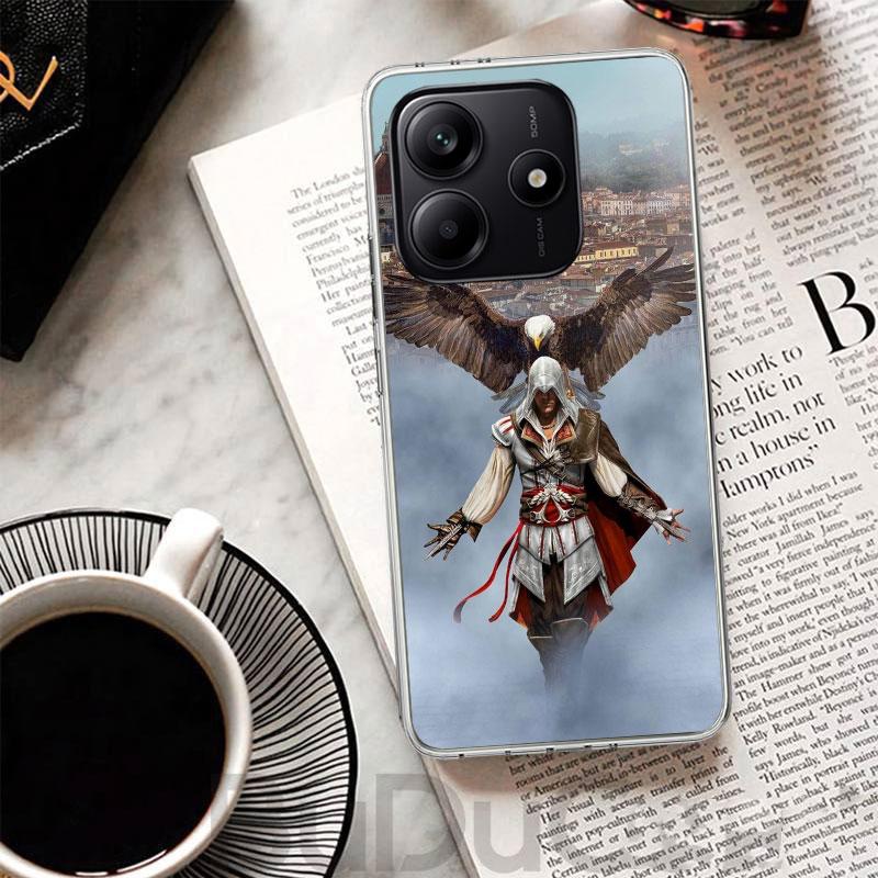 A-Assassins Game Creed Cover For Xiaomi Redmi Note 14 13 12S 12 11 Pro Plus Phone Case 11S 10S 10 11E 11T + 9S 9 Print Coque