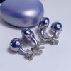 2Pcs Luxury Headphone Accessories Butterfly Zircon Anti-Loss Ear Clip For Wireless Earphones  Jewelry