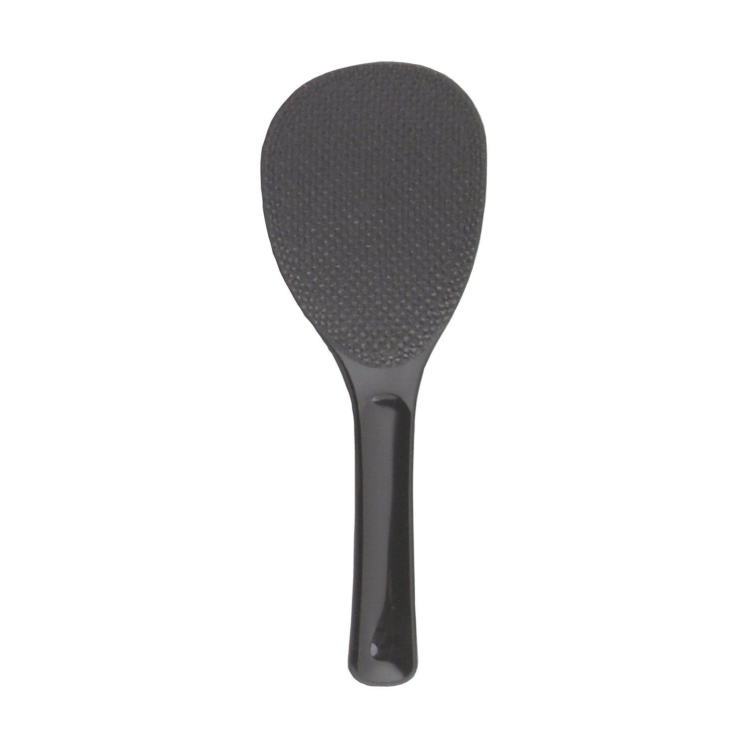 Akebono Sangyo Rice Blister Made in Commercial Double Embossed Surface for Magic Rice Black Paddle, Black, 19cm, Packaging, Japan, Use, Non-Stick